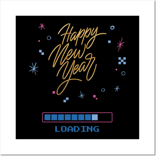 Happy New Year Posters and Art